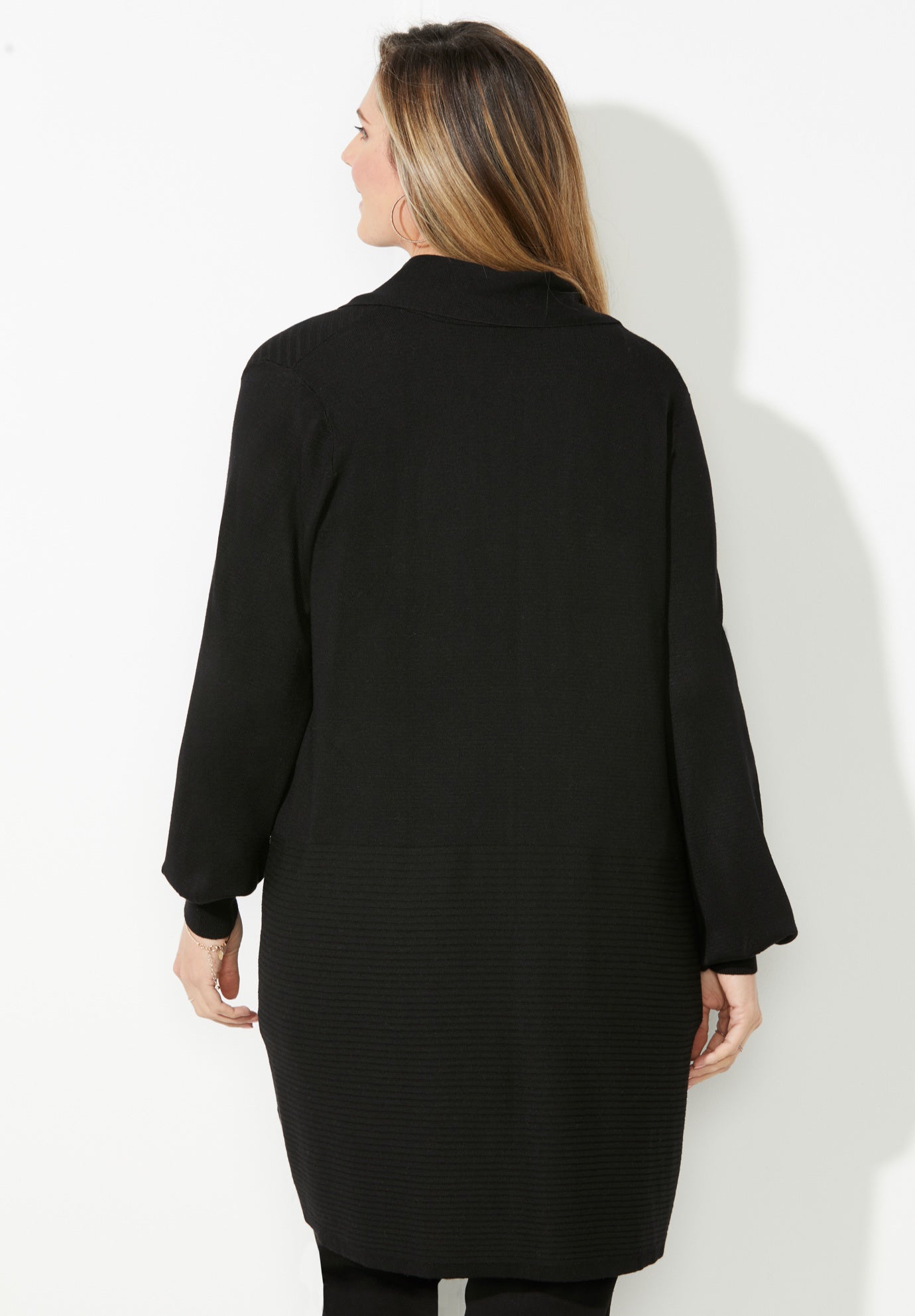 Liz&Me® Draped Cardigan image number 1