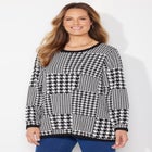 Liz&Me&reg; Patterned Pullover Sweater image number null