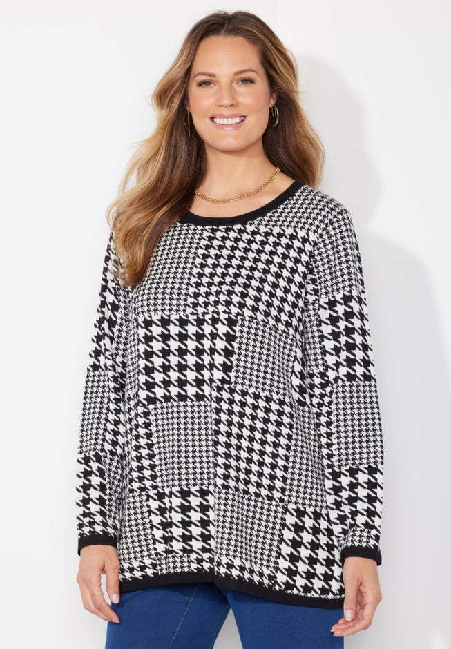 Liz&Me&reg; Patterned Pullover Sweater image number 2