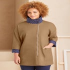 Liz&Me® Funnelneck Raincoat image number null