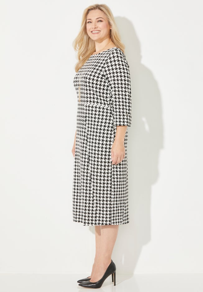 Liz&Me® Ponte Knit Dress image number 2