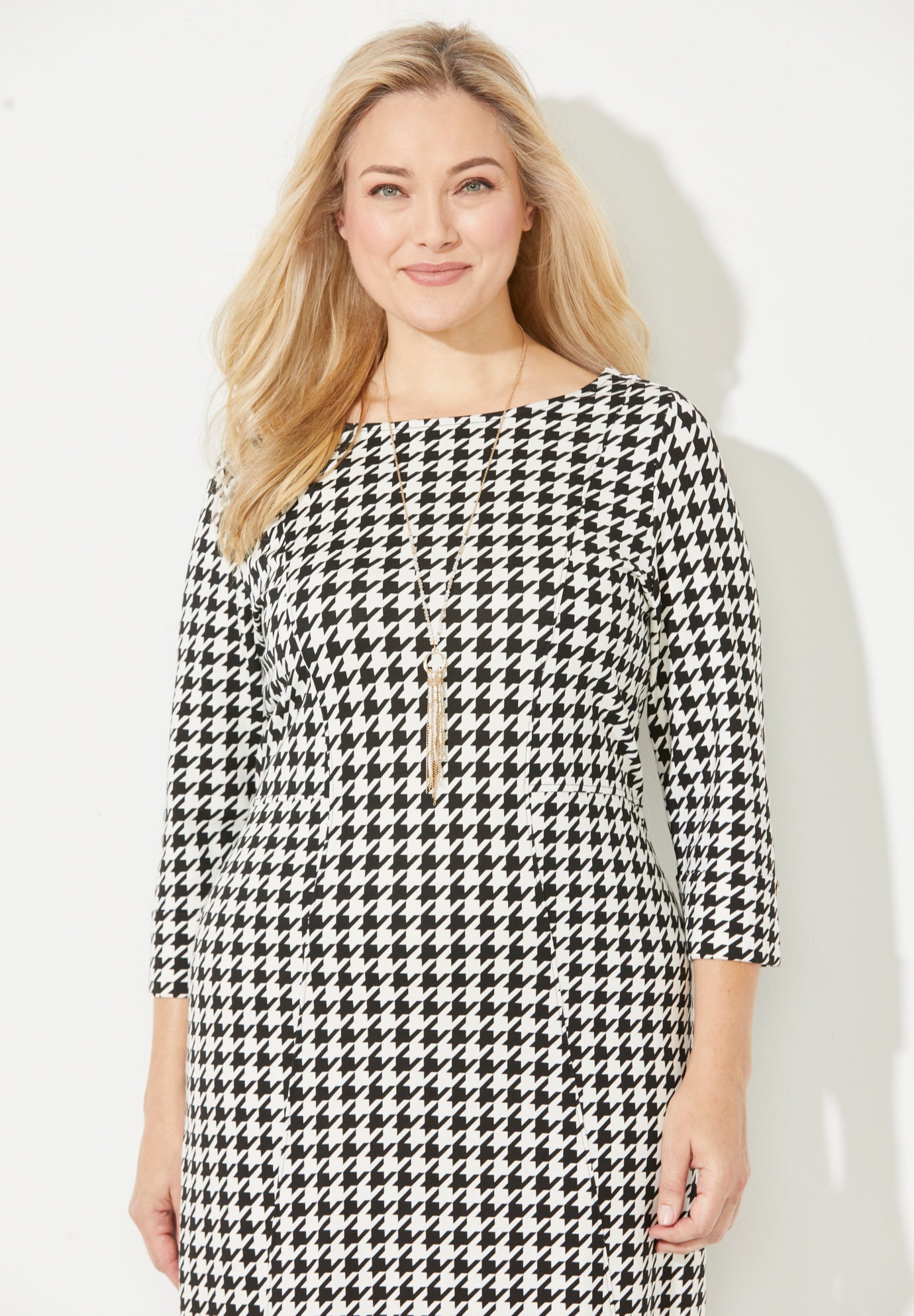 Liz&Me® Ponte Knit Dress image number 3