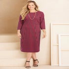 Liz&Me&reg; Ponte Knit Dress image number null