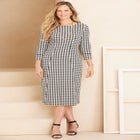 Liz&Me&reg; Ponte Knit Dress image number null