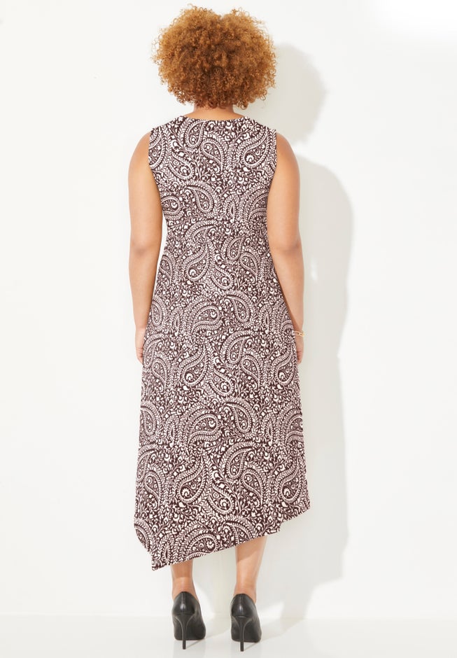 Liz&Me® Sleeveless Ponte Knit Dress image number 1