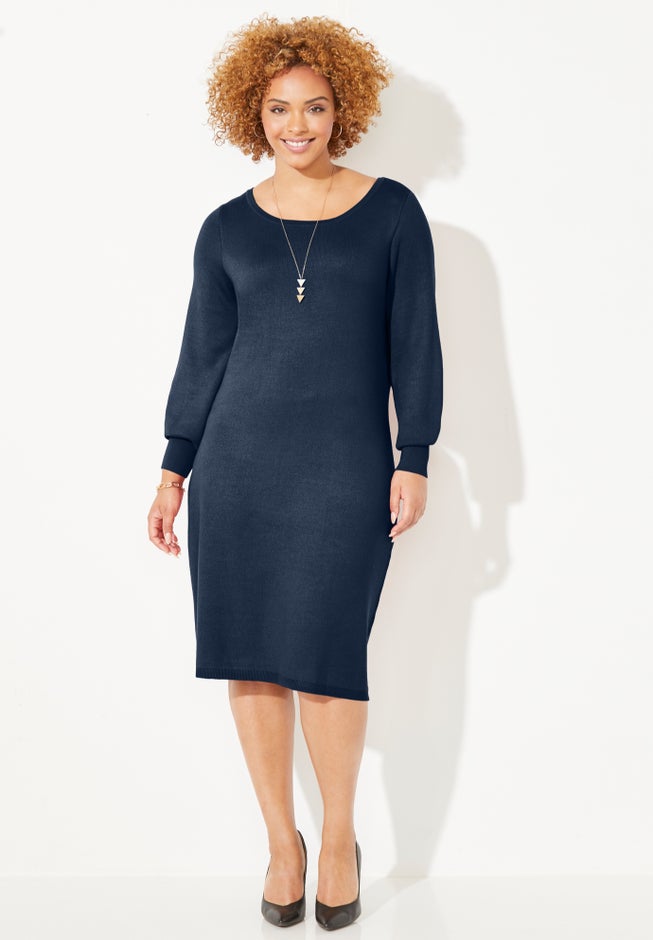 Liz&Me® Boatneck Sweater Dress image number 0