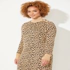 Liz&Me&reg; Mockneck Sweater Dress image number null