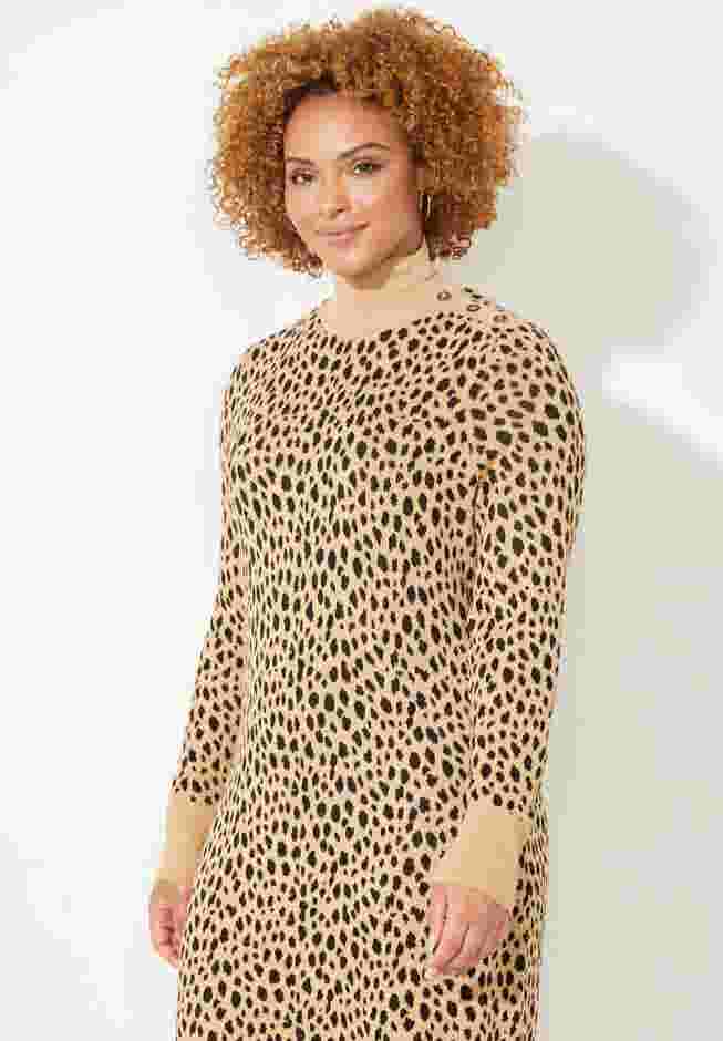 Liz&Me® Mockneck Sweater Dress image number 3