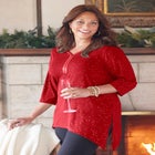 Metallic Dot SharkBite Top image number null