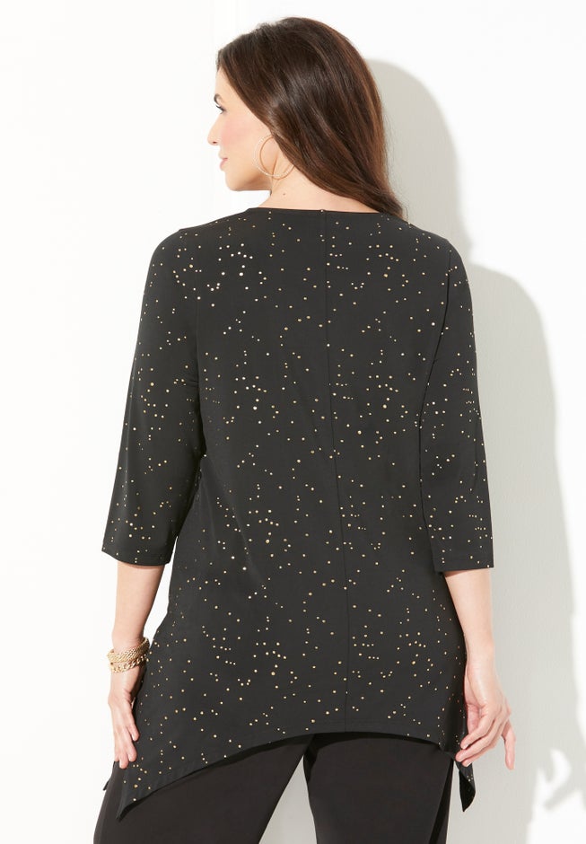 Metallic Dot SharkBite Top image number 1