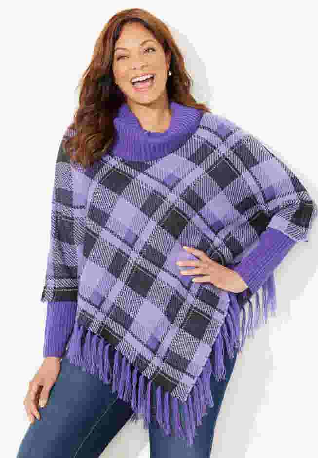 Fringe Poncho Duet image number 0