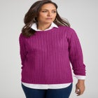 Cable Crewneck Sweater image number 0