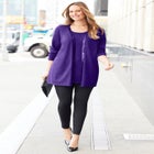 Sequin Trim Tank Cardigan Duet image number 0