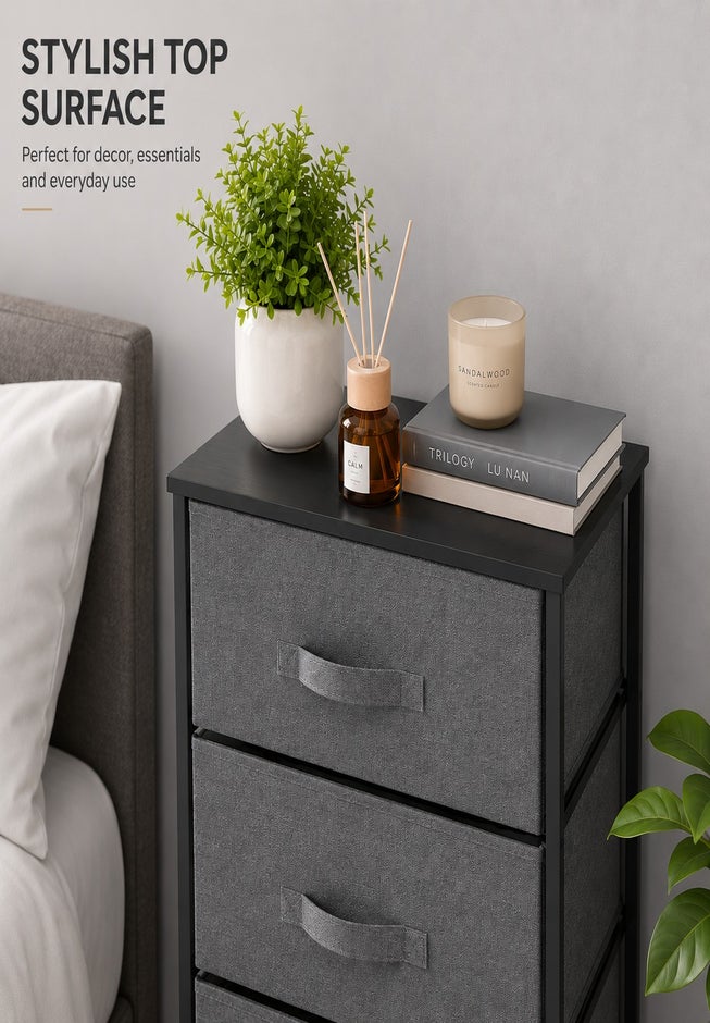 4-Drawer Eve Storage Dresser image number 2
