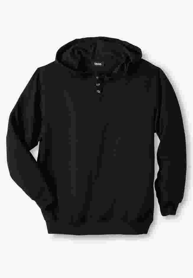 Fleece pullover henley image number 0