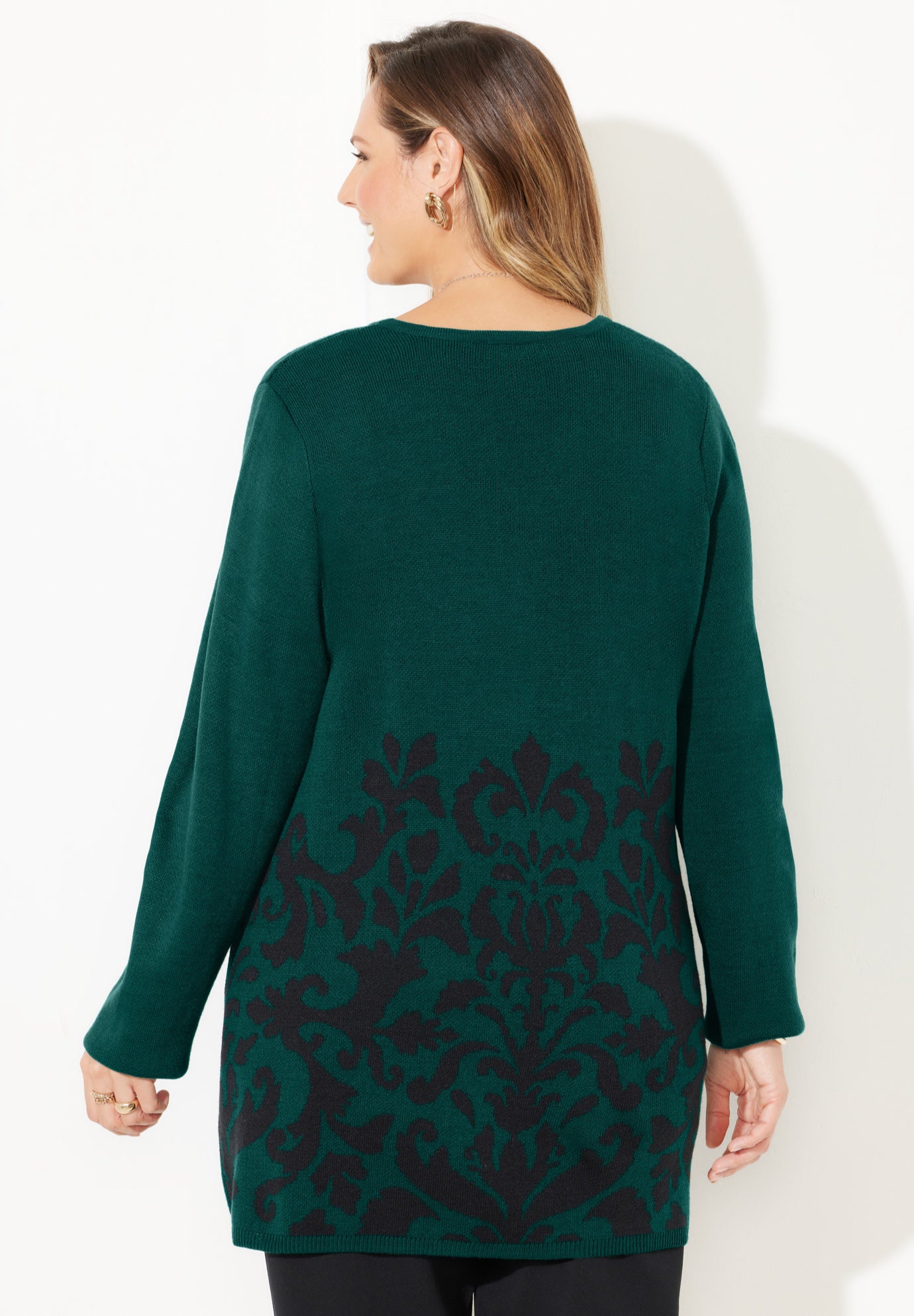 Jacquard Cardigan image number 1