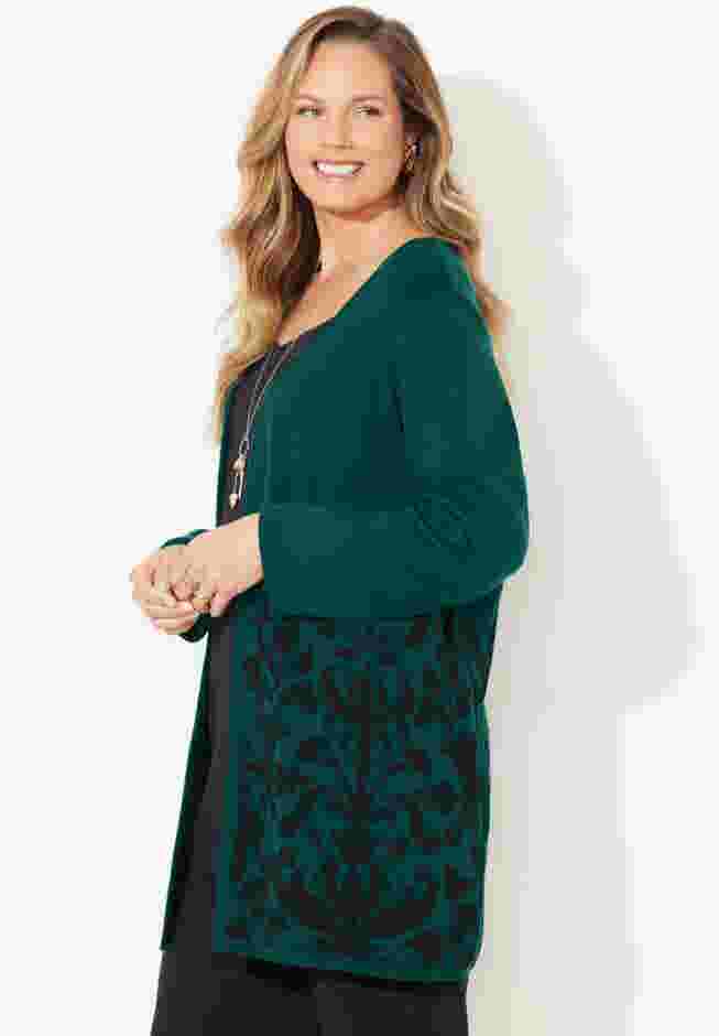 Jacquard Cardigan image number 2