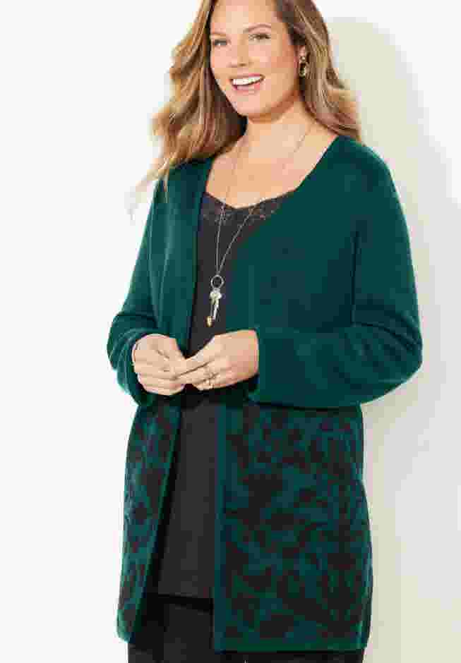 Jacquard Cardigan image number 3