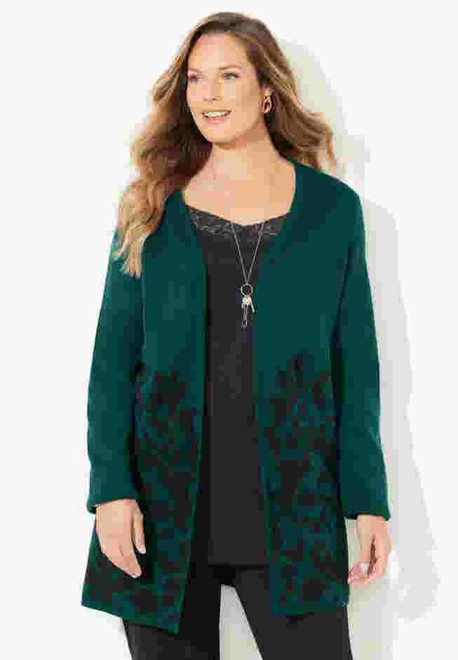 Jacquard Cardigan image number 0
