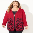 Jacquard Cardigan image number null
