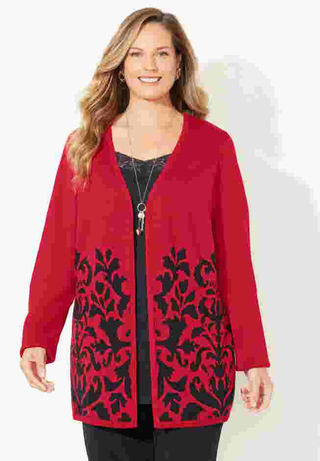 Jacquard Cardigan image number 0
