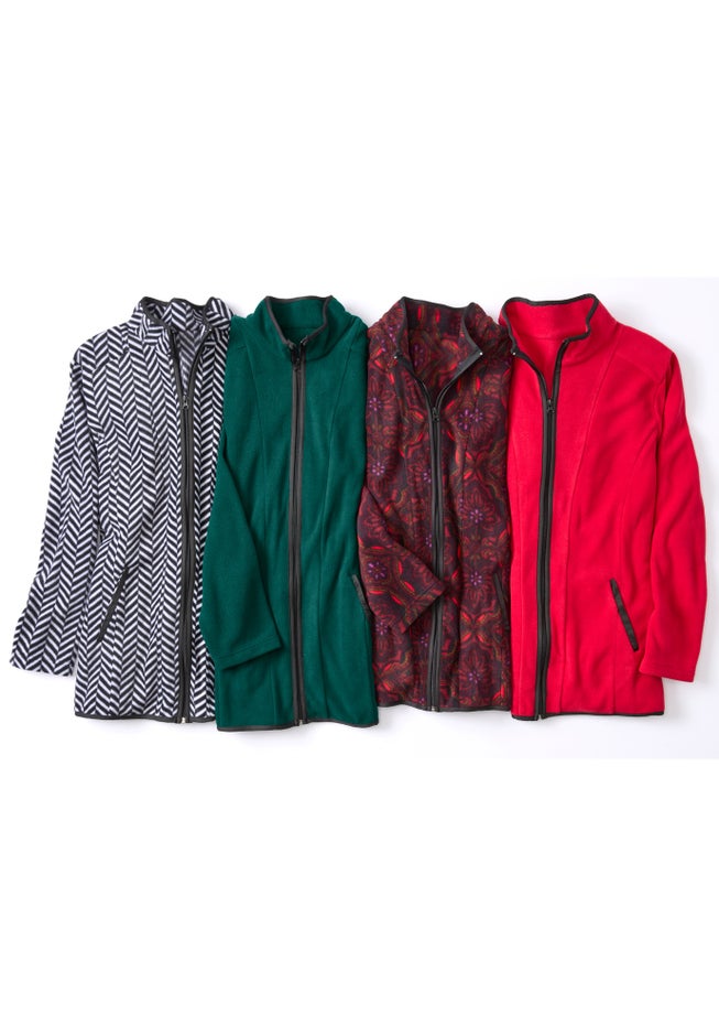 Micro Fleece Zip Jacket image number 1