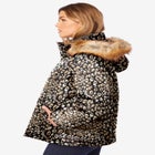 Plus Size Short Length Puffer Coat image number null