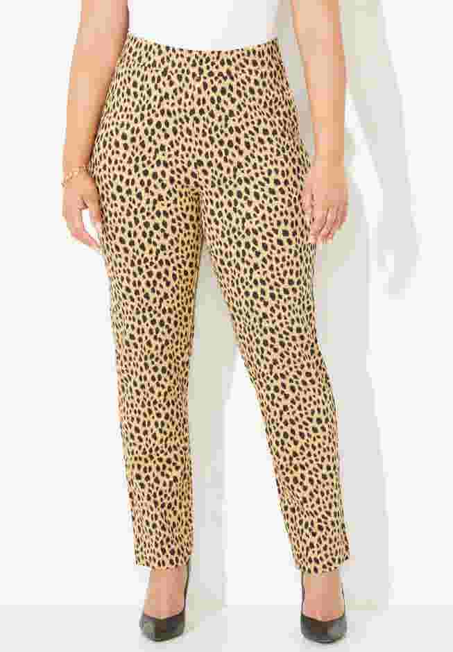 Liz&Me® Slim Leg Ponte Knit Pant image number 0