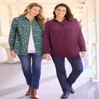 Perfect Long Sleeve Button Up Tunic image number 1