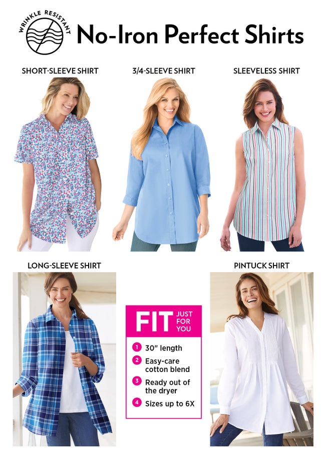 Perfect Three Quarter Sleeve Shirt image number 1