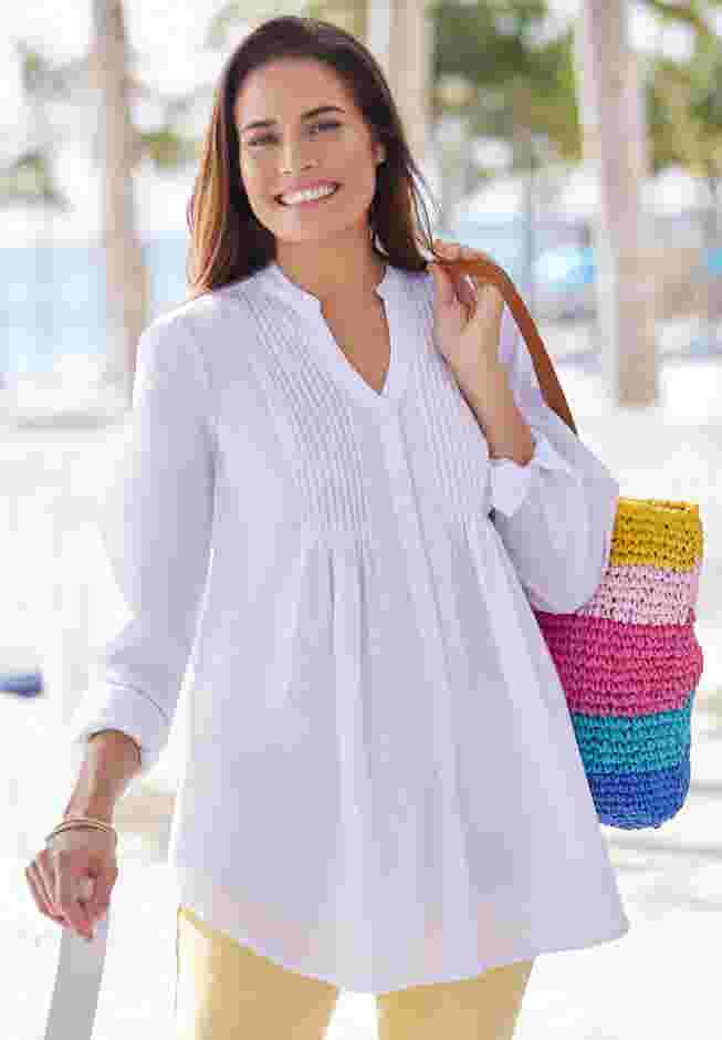 Perfect Pintuck Tunic image number 6