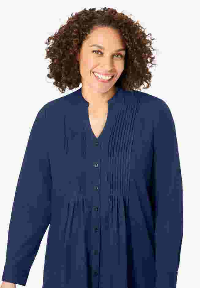 Perfect Pintuck Tunic image number 3