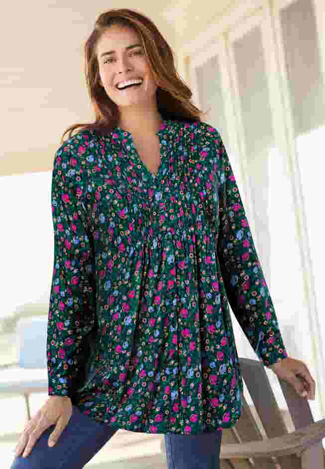 Perfect Pintuck Tunic image number 0