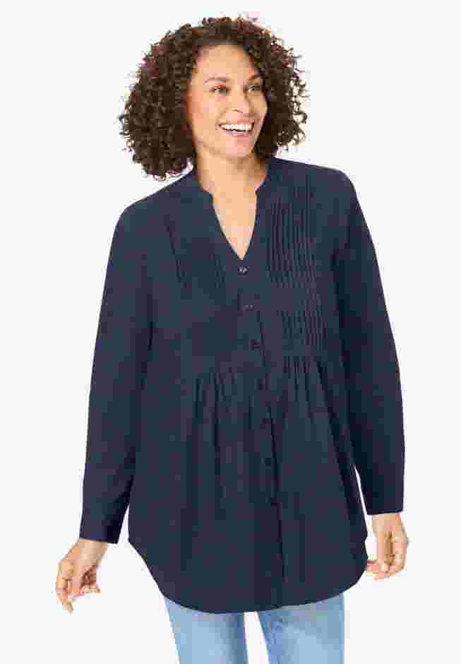 Perfect Pintuck Tunic image number 0