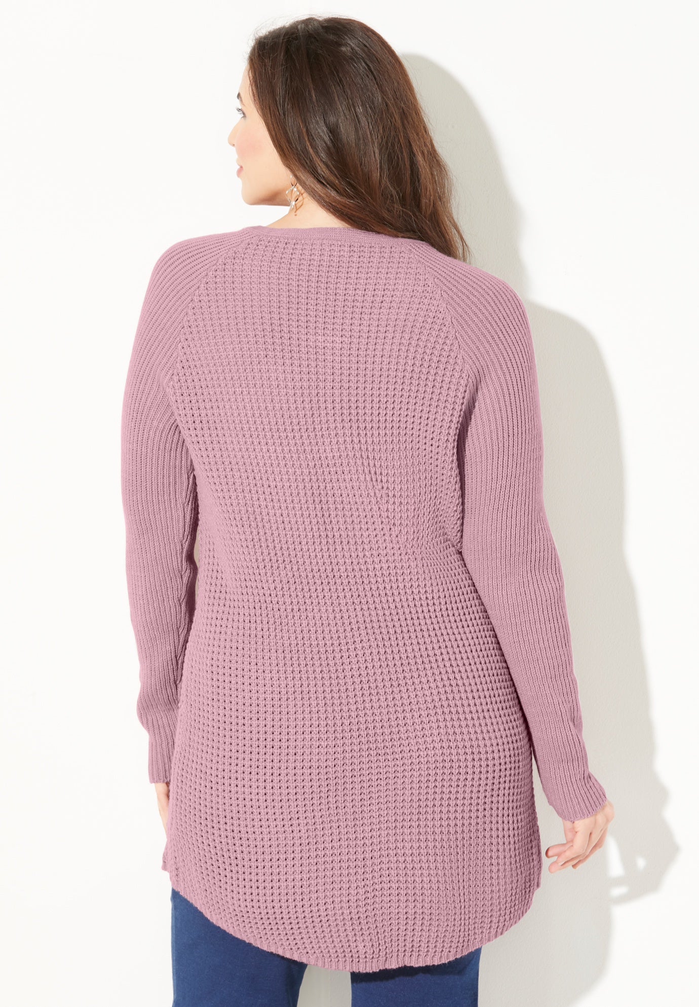 Daydream Waffle Knit Pullover image number 1