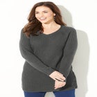 Daydream Waffle Knit Pullover image number null