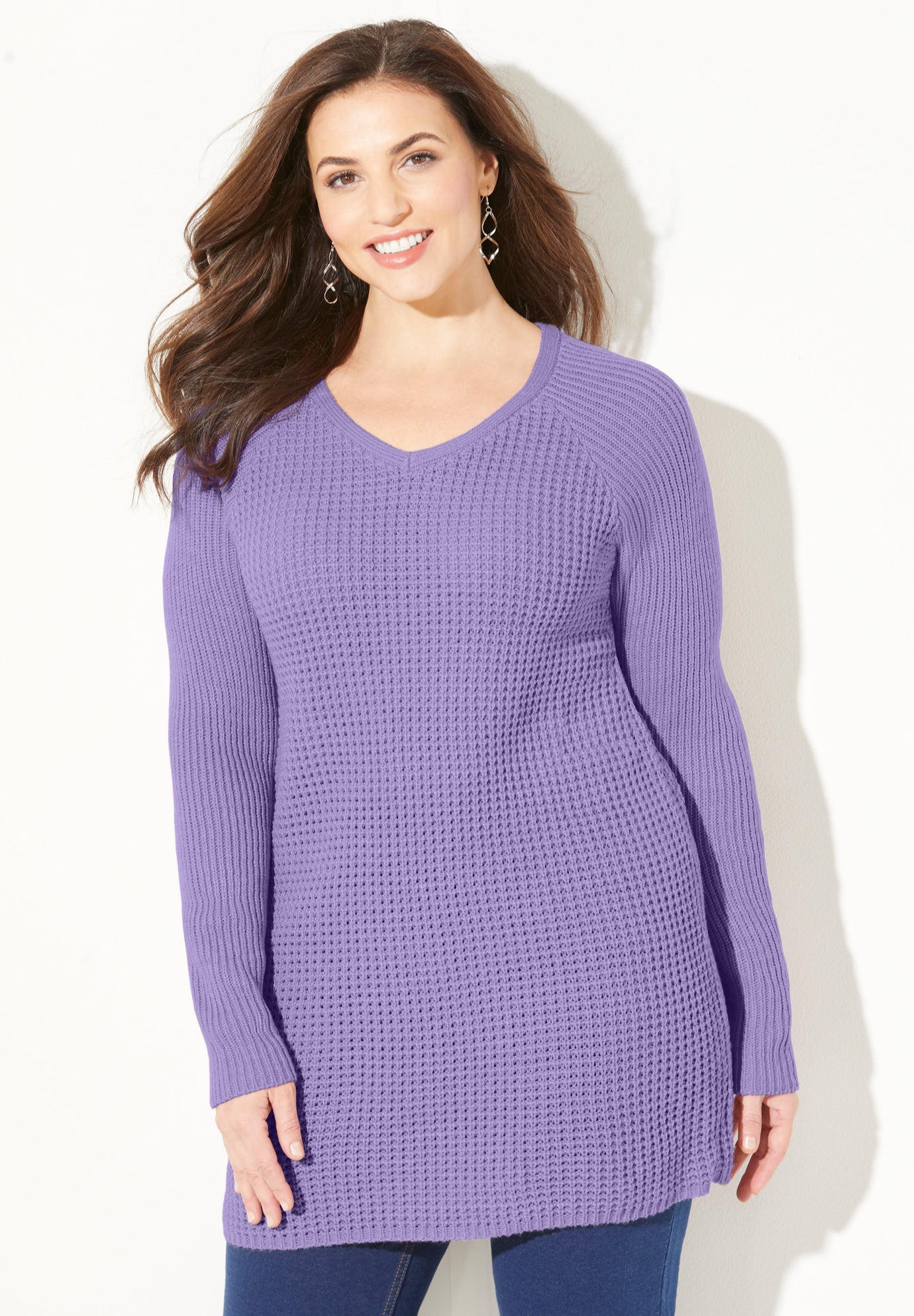 Daydream Waffle Knit Pullover image number 0