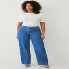 Back Elastic Trouser Jean image number null