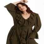 Cascading Ruffle Maxi Dress image number null