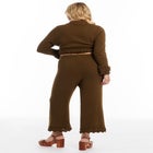 Ruffle Detail Sweater Pant image number 3