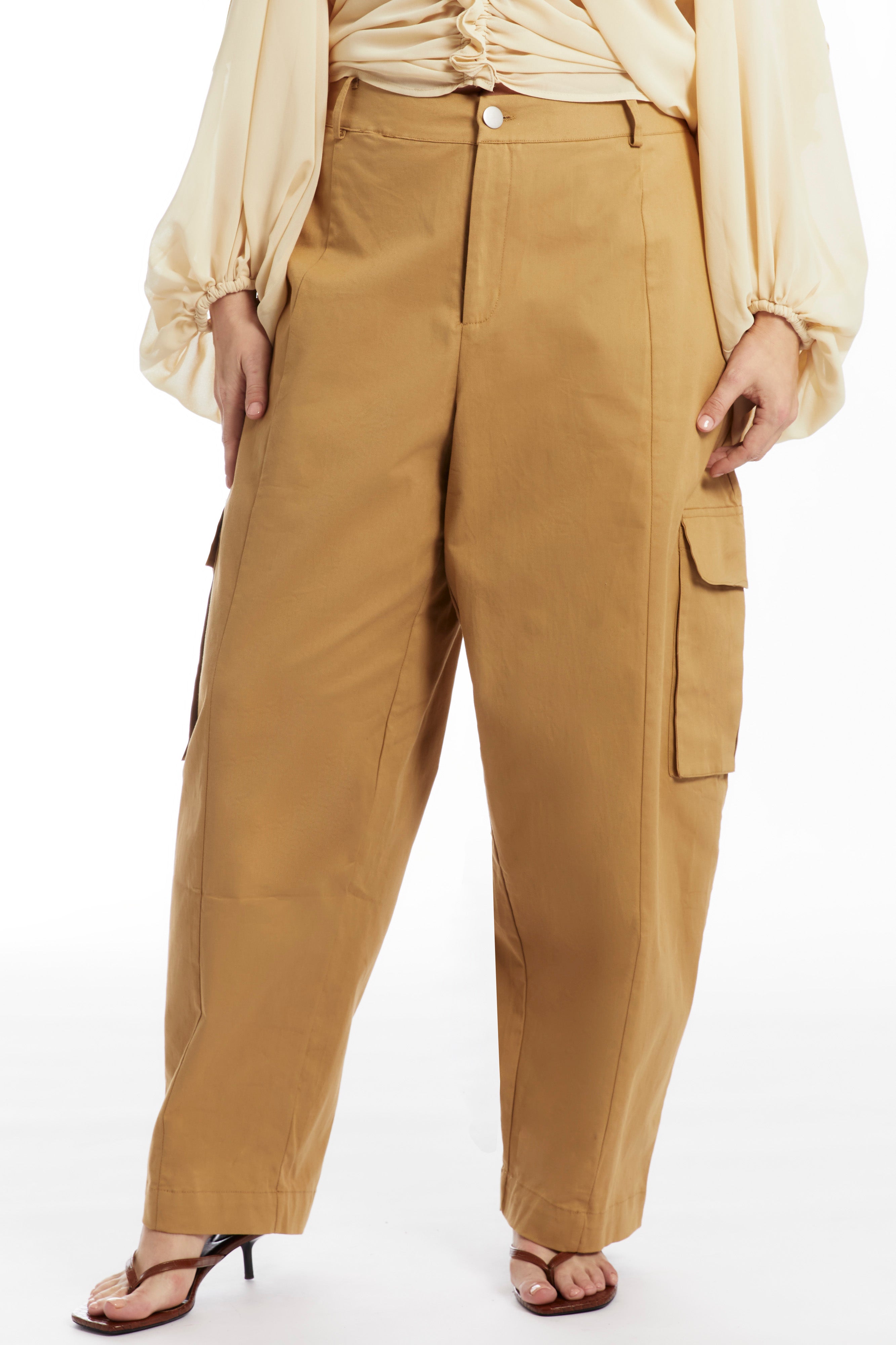 Barrel Leg Cargo Pant image number 4