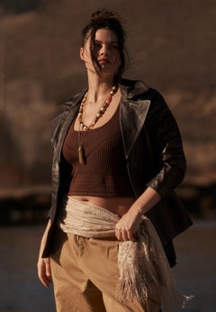 Pointelle Cropped Sweater