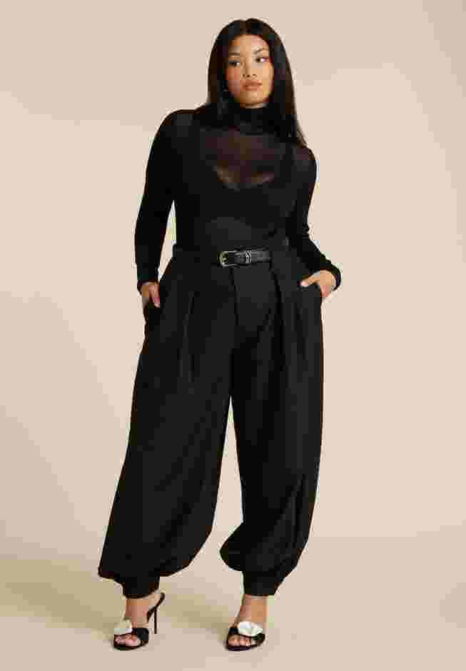 Balloon Trouser With Pleats image number 0