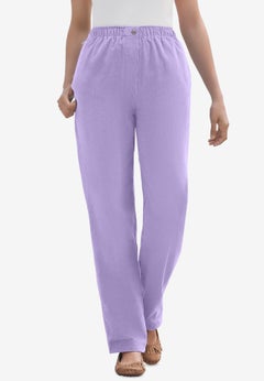 7-Day Corduroy Straight-Leg Pant