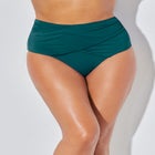 High Waist Twist Swim Brief image number null