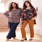 Printed 2 Piece Tank and Cardigan Set image number null