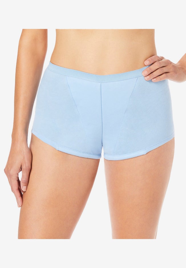 Cotton Incontinence Boyshort 2-Pack image number 2