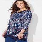 Layered Hem Top image number null