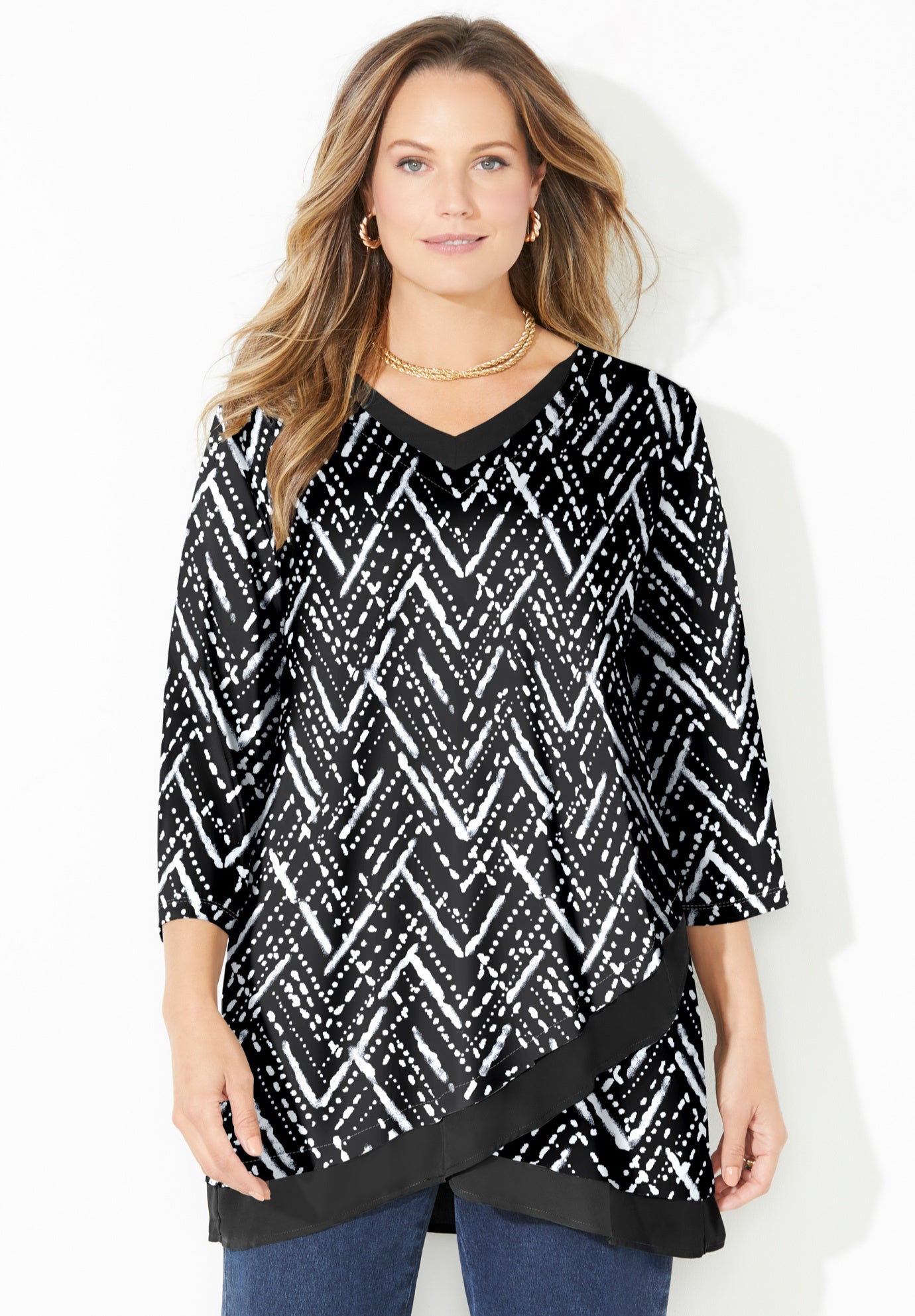 Layered Hem Top image number 0