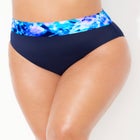 High Waist Cheeky Shirred Brief image number null